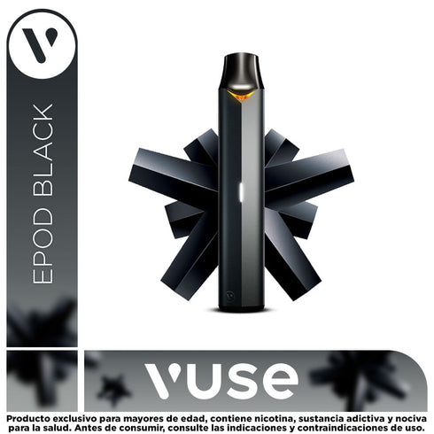 vapeador vuse epod2 dispos negro